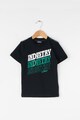 Diesel Tricou cu imprimeu text si logo Baieti