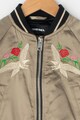 Diesel Jacheta bomber cu broderie grafica Fete