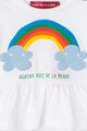 Agatha Ruiz de la Prada Tricou cu imprimeu grafic Rainbow Fete