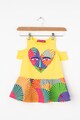 Agatha Ruiz de la Prada Rochie cu decupaje pe umeri si cu model Africa Fete