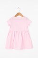 Agatha Ruiz de la Prada Rochie cu croiala in A si aplicatie decorativa Rainbow Fete