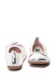 United Colors of Benetton Bevont orrú bőr balerinacipő Lány