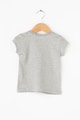 United Colors of Benetton Tricou din bumbac organic cu logo brodat Fete