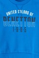 United Colors of Benetton Trening cu imprimeu text Baieti