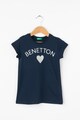 United Colors of Benetton Tricou cu imprimeu logo 2 Fete