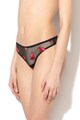 GUESS Chiloti tanga de plasa cu broderii florale Femei