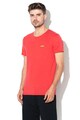 GUESS Tricou din amestec de lyocell, cu imprimeu logo Barbati