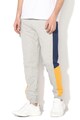 GUESS Pantaloni sport de casa, cu model colorblock Barbati