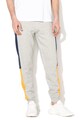 GUESS Pantaloni sport de casa, cu model colorblock Barbati