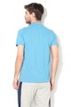 Guess Tricou polo de casa din pique cu imprimeu logo discret Barbati