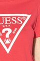 GUESS Tricou crop de casa, cu imprimeu logo Femei