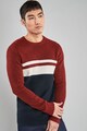 NEXT Colourblock kötött pulóver férfi