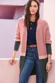 NEXT Cardigan lung cu model colorblock Femei