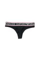 Emporio Armani Underwear Chiloti tanga cu banda logo in talie cu logo Femei