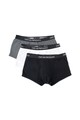 Emporio Armani Underwear Set de boxeri cu banda elastica cu logo, 3 perechi Barbati