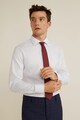 Mango Ijames mintás selyem nyakkendő férfi