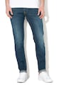 GUESS JEANS Blugi super skinny cu aspect decolorat Adam Barbati