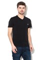 GUESS JEANS Tricou super slim fit cu decolteu in V Barbati