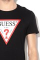 GUESS JEANS Slim fit póló logómintával 1 férfi