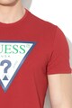 GUESS JEANS Силно прилепнала тениска с лого Мъже