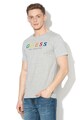 GUESS JEANS Slim fit logómintás póló férfi