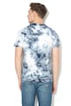 GUESS JEANS Tricou slim fit cu model tie-dye Barbati