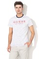 GUESS JEANS Tricou de bumbac organic cu logo Barbati