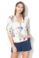 GUESS JEANS Bluza cu croiala petrecuta si model floral Femei