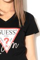 GUESS JEANS Logómintás póló női