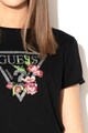 GUESS JEANS Tricou cu imprimeu stralucitor Femei