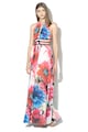 GUESS JEANS Rochie maxi cu decolteu halter si model floral Femei