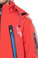 Geographical Norway Jacheta cu captuseala din fleece si gluga detasabila Torry, Rosu, L Barbati