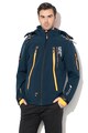 Geographical Norway Jacheta cu captuseala din fleece si gluga detasabila Torry, Bleumarin, S Barbati