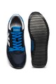 Emporio Armani Sneaker nyersbőr szegélyekkel férfi