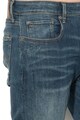 G-Star RAW Blugi slim fit din amestec de lyocell, cu aspect decolorat Barbati