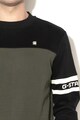 G-Star RAW Bluza cu decolteu la baza gatului si detaliu logo Barbati