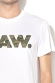 G-Star RAW Regular fit póló terepmintás logóval férfi