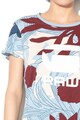 G-Star RAW Tricou din bumbac organic cu imprimeu logo cauciucat Lindelly Femei