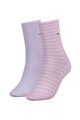 Tommy Hilfiger Egyszínű&mintás rövid zokni szett - 2 pár női