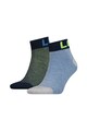 Levi's Унисекс къси чорапи с контрастно лого - 2 чифта Мъже