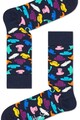 Happy Socks Sosete unisex cu imprimeu grafic Femei