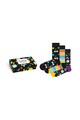 Happy Socks Set de sosete unisex cu imprimeu - 3 perechi Femei