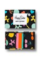 Happy Socks Set de sosete unisex cu imprimeu - 3 perechi Barbati