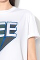 Lee Тениска с овално деколте и лого Жени