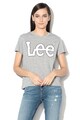 Lee Logómintá póló csillámos betétekkel női