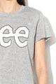 Lee Тениска с лого и бляскави детайли Жени