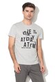 Big Star Tricou cu imprimeu text Quintius Barbati