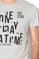 Big Star Tricou cu imprimeu text Quintius Barbati