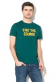 Big Star Tricou cu imprimeu text Valerius Barbati