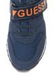 GUESS Pantofi sport de piele intoarsa ecologica cu velcro Fete